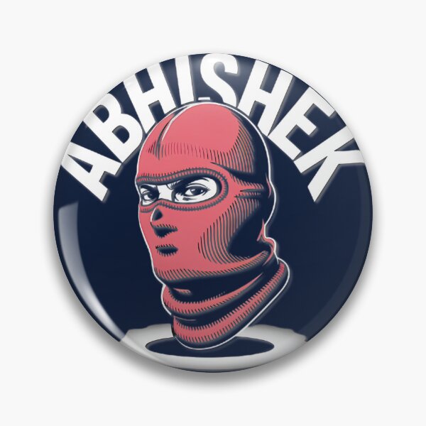 Item preview, Red Balaclava Mask Bold Graphic Design designed and sold by JohnsonjqShopus.