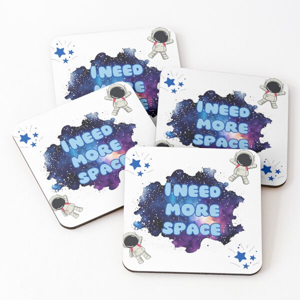 Item preview, I Need More Space – Funny Galaxy Astronaut Design designed and sold by Quitecorner.