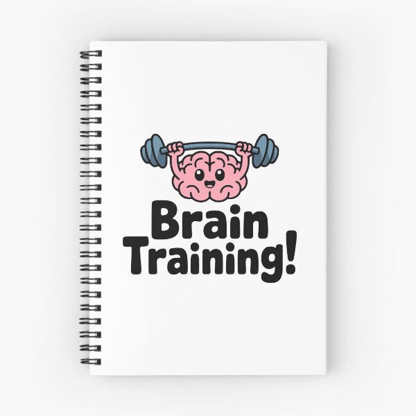 Item preview, Brain Training! Cute Brain Pun designed and sold by PMCreative.