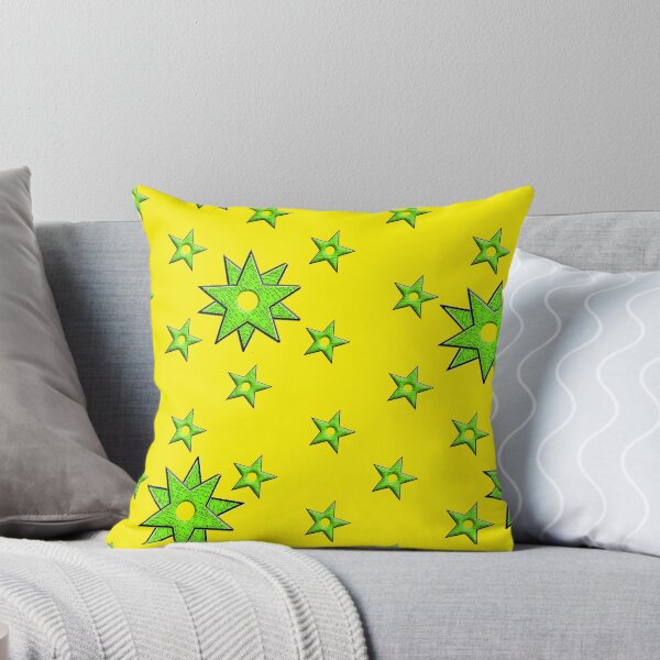 Item preview, 3d stars Green on Yellow V2 designed and sold by TerenceLacey.