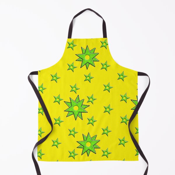 Item preview, 3d stars Green on Yellow V2 designed and sold by TerenceLacey.