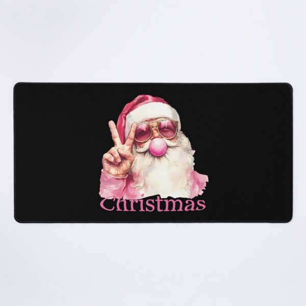 Item preview, Cute Retro Santa Christmas Blowing Bubble Gum Vintage Girly designed and sold by viannkemarad.