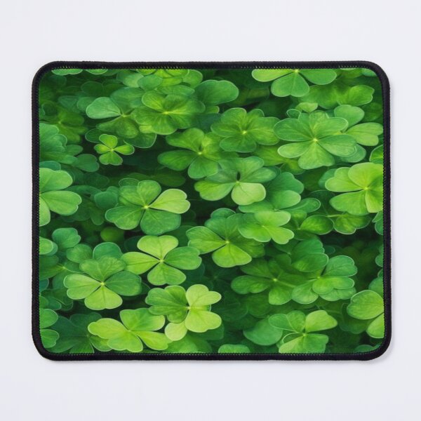 Item preview, Drawing of goodluck clover leaf patch artwork designed and sold by NivyasArtistry.