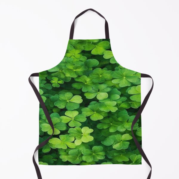 Item preview, Drawing of goodluck clover leaf patch artwork  designed and sold by NivyasArtistry.