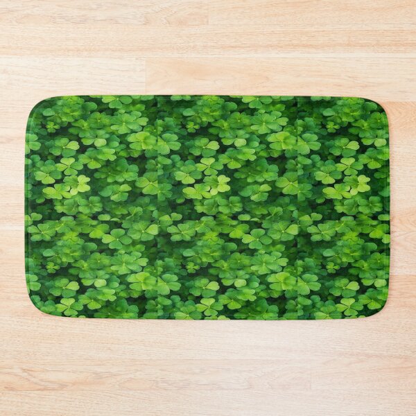 Item preview, Drawing of goodluck clover leaf patch artwork  designed and sold by NivyasArtistry.
