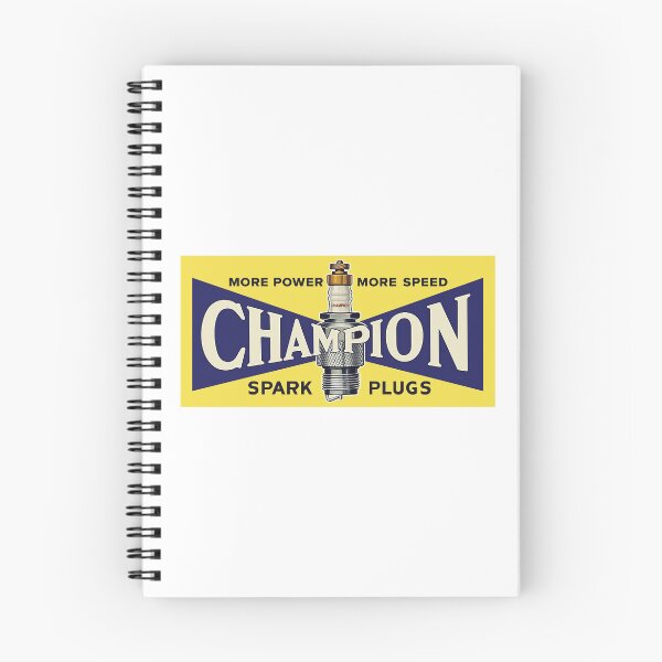 Item preview, Champion Spark Plugs – 1937-1948 Vintage Logo  designed and sold by Maverick51.