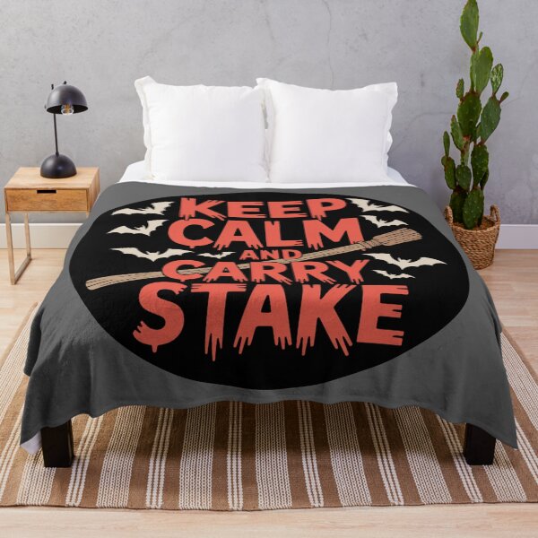 Aperçu de l'œuvre The Vampire Slayer : un design de t-shirt effrayant mais ludique pour les chasseurs de vampires. créée et vendue par Grang Art Artistic Designs.