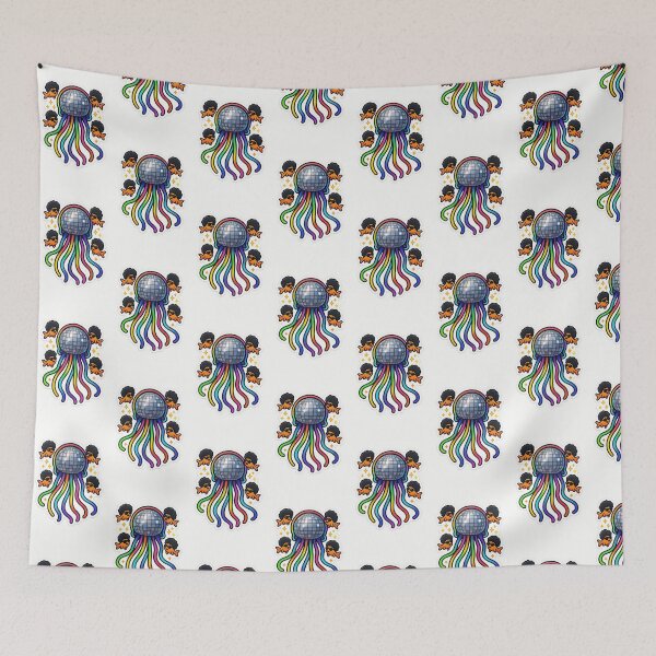 Item preview, Disco fish night designed and sold by Bonjouranoop.