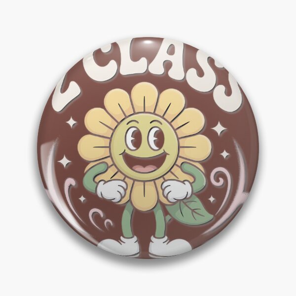 Item preview, Groovy 2nd Grade Class Flower Retro Art designed and sold by Jodi Baker.