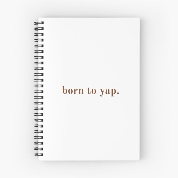 Item preview, Born to yap designed and sold by BlissThreads.