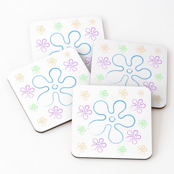 Item preview, SpongeBob Flowers / SpongeBob Flower Sky Doodle designed and sold by DibujandoPorfa.