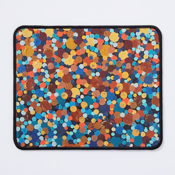 Item preview, Sunset Mosaic Dot Garden designed and sold by IsThisArt93.