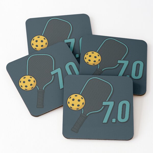 Item preview, Pickleball Player Rating 7.0 Professional blue green designed and sold by LovingJoyfully.