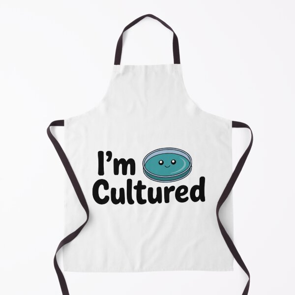 Item preview, I'm Cultured! Cute Science Pun designed and sold by PMCreative.