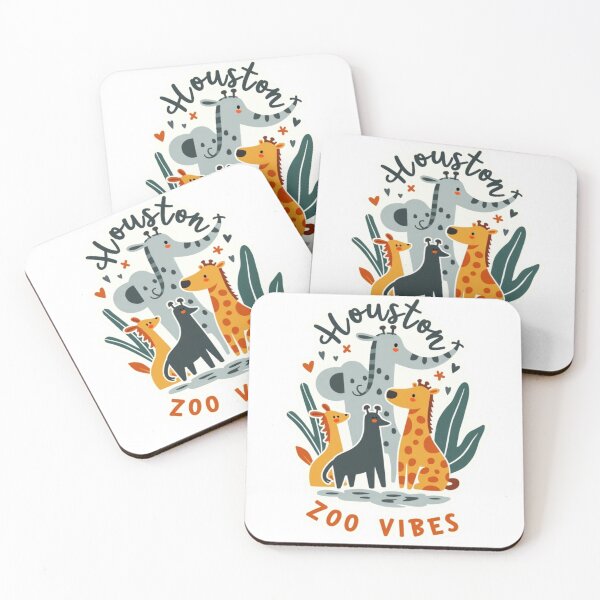 Item preview, Houston Zoo Vibes – Minimal Cute Animal Art designed and sold by Bareradesigns.