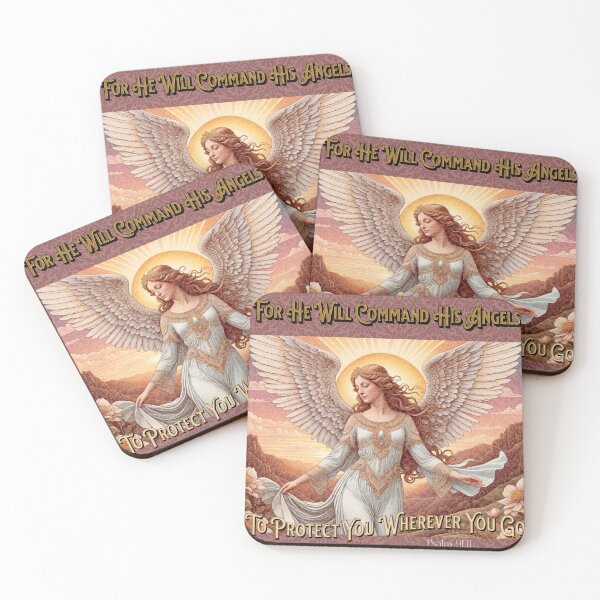 Item preview, Commanding Angels designed and sold by ArtRinseRepeat.