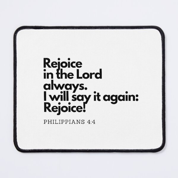 Item preview, Bible Quotes: Rejoice in the Lord always Inspirational Quotes, Daily Quotes designed and sold by Animals, Nature & Landscapes.