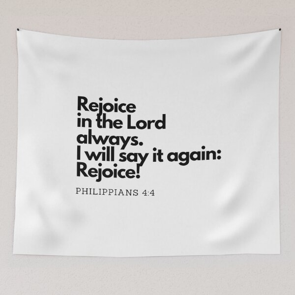 Item preview, Bible Quotes: Rejoice in the Lord always Inspirational Quotes, Daily Quotes  designed and sold by Animals, Nature & Landscapes.