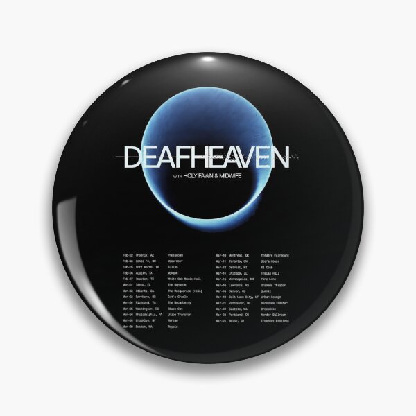 Item preview, Deafheaven With Holy Fawn And Midwife designed and sold by endritlyubowc.