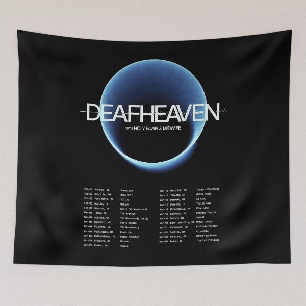 Item preview, Deafheaven With Holy Fawn And Midwife designed and sold by endritlyubowc.