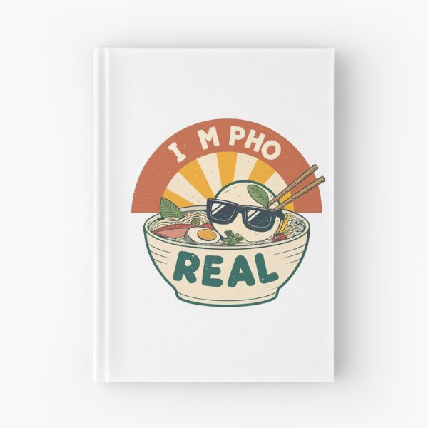 Item preview, Pho Pun Design – Funny “I’m Pho Real” Bowl with Sunglasses, Bold Cartoon Vector designed and sold by VividOrganica.