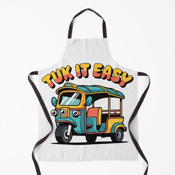 Item preview, Joyful Tuk-Tuk Illustration with Bright, Retro Style designed and sold by SplashTastic.