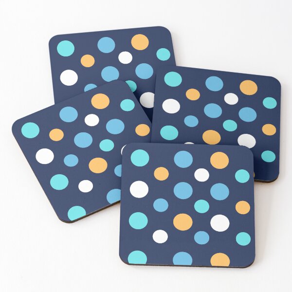Item preview, Bubble Patterns of Bright Blues on a Blue Color Field designed and sold by Christopher  McGuire.