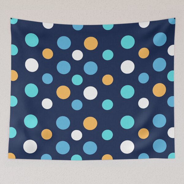 Item preview, Bubble Patterns of Bright Blues on a Blue Color Field designed and sold by Christopher  McGuire.