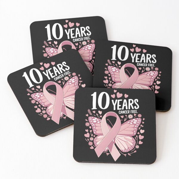 Item preview, 10 Years Breast Cancer Free Survivor Butterfly designed and sold by aprilbonnieuth.