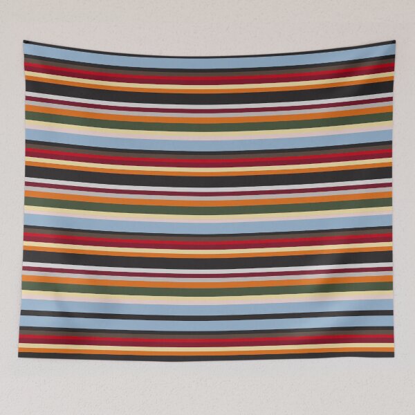 Item preview, Horizontal Stripe Patterns of Bright Colors on a Dark Field designed and sold by Christopher  McGuire.