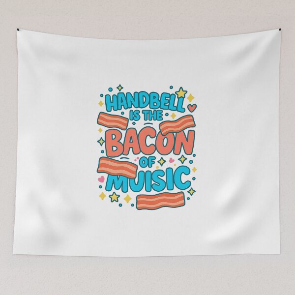 Item preview, Handbell Bacon designed and sold by Design-Joyz.