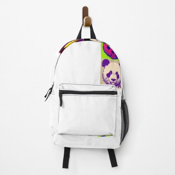 Item preview, Panda Pop Art Warhol Style Grid Design designed and sold by ArtWavesbyAbhi.