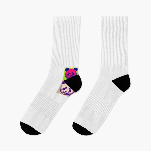 Item preview, Panda Pop Art Warhol Style Grid Design designed and sold by ArtWavesbyAbhi.