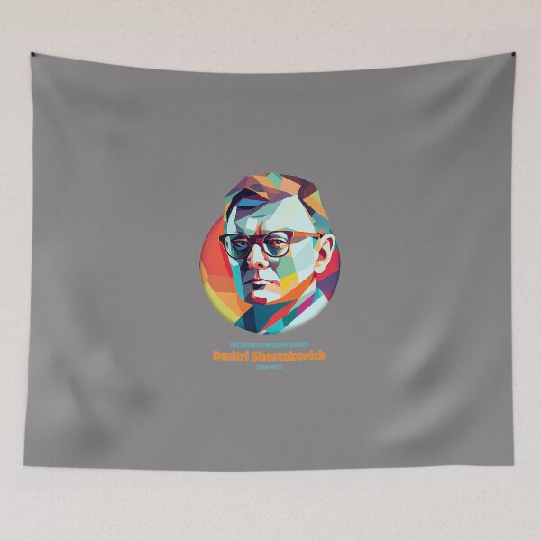 Item preview, DMITRI-SHOSTAKOVICH-WPAP-T-SHIRT designed and sold by cianijoellen.