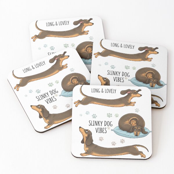Item preview, Long & Lovely Dachshund Pattern | Slinky Dog Vibes Collection designed and sold by Sitred123.