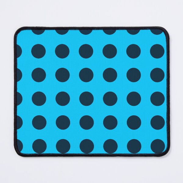 Item preview, Simple and Modern Bright Blue and Dark Blue Polka Dot Pattern designed and sold by Christopher  McGuire.