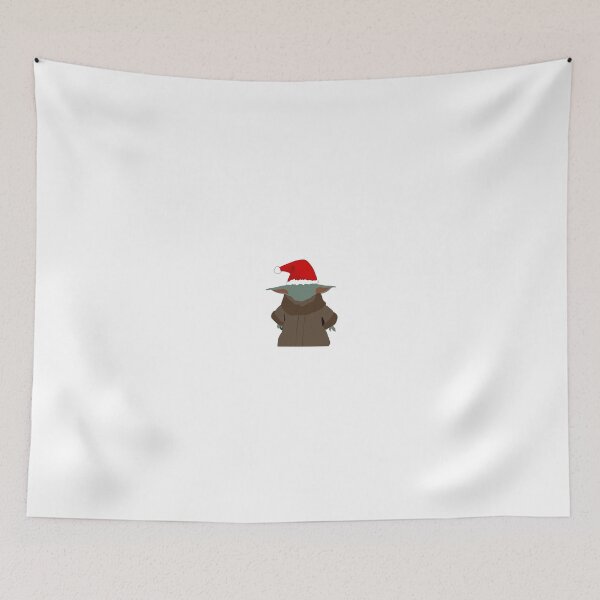 Item preview, santa hat baby green alien minimalist designed and sold by ellabas.