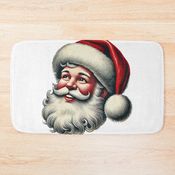 Item preview, Santa Claus Vintage Clipart | Santa Claus Merry Christmas Face | Santa Claus Face Png | Retro Santa Christmas PNG Sublimation Design Gift designed and sold by PixelBlooming.