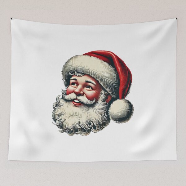 Item preview, Santa Claus Vintage Clipart | Santa Claus Merry Christmas Face | Santa Claus Face Png | Retro Santa Christmas PNG Sublimation Design Gift designed and sold by PixelBlooming.