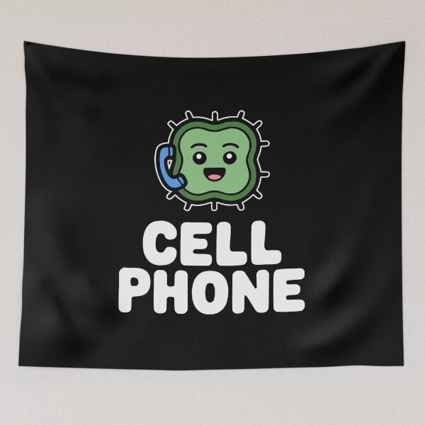 Item preview, Cell Phone! Funny Biology Pun designed and sold by PMCreative.