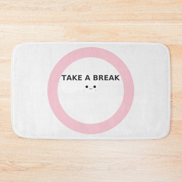 Item preview, Take a Break — Kawaii Sticker designed and sold by karnlaunchlab.
