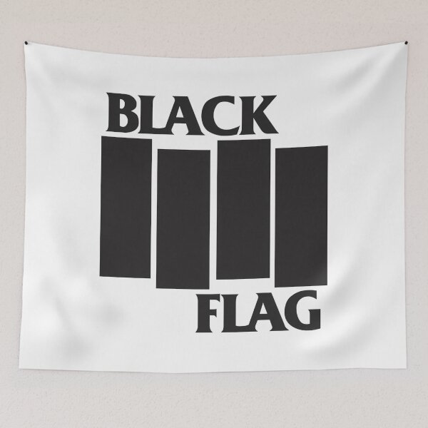 Item preview, Black Flag Band Logo Classic designed and sold by DorthyMosciski.