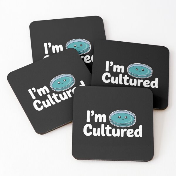 Item preview, I'm Cultured! Funny Science Pun designed and sold by PMCreative.
