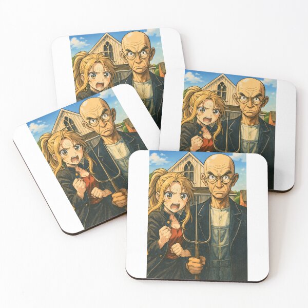 Item preview, American Gothic – Shonen Battle Duo Reimagining designed and sold by WhisperFrame.