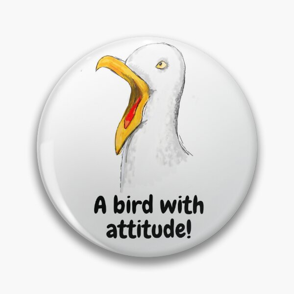 Item preview, A bird with attitude! designed and sold by TremorArtL.