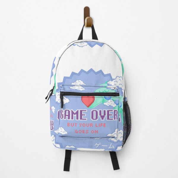 Item preview, Game Over, Life Goes On Retro designed and sold by MiuhStore.