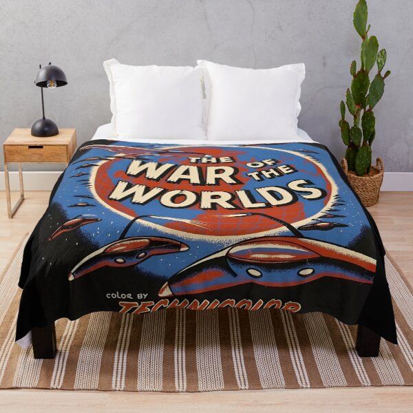 Item preview, War of the Worlds Poster – 1953 Vintage Sci-Fi Movie Print – Classic Alien Invasion Art designed and sold by neildoch.