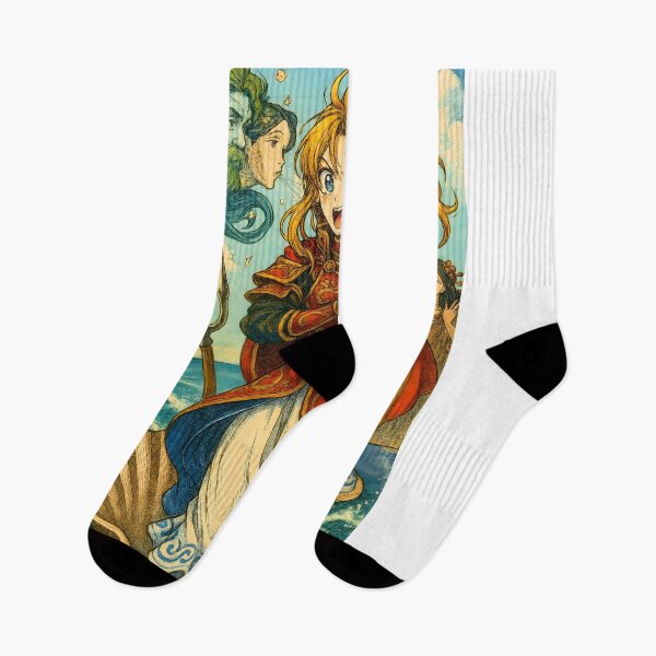 Item preview, Battle Venus – Shonen-Style Reimagining of The Birth of Venus designed and sold by WhisperFrame.