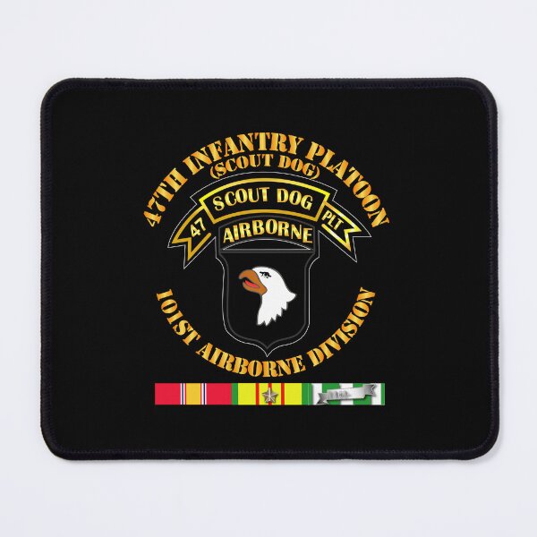Item preview, Army - 47th Infantry Platoon - Scout Dog - w VN SVC designed and sold by Military Insignia Products.