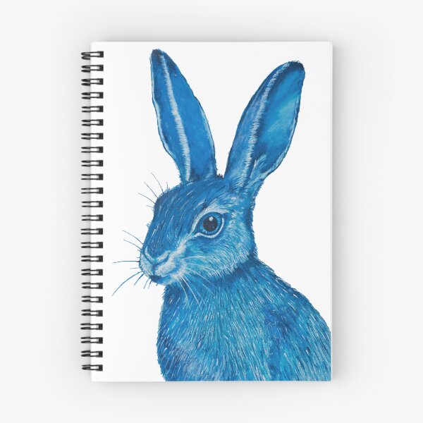 Item preview, Teal Blue Hare designed and sold by thedashdotdot.